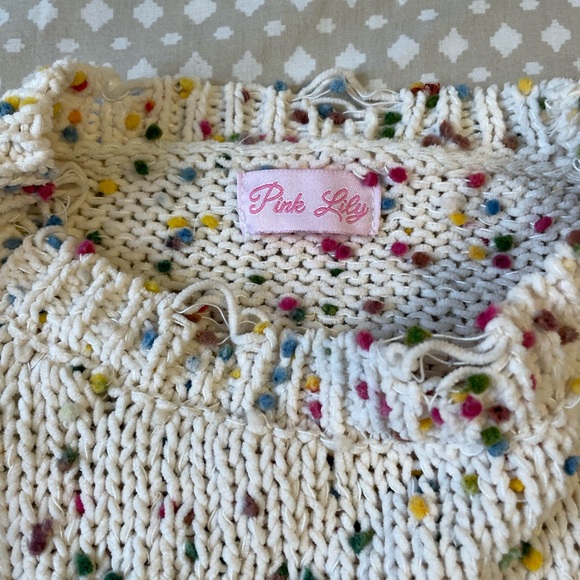 Color popcorn sweater - Picture 4 of 4